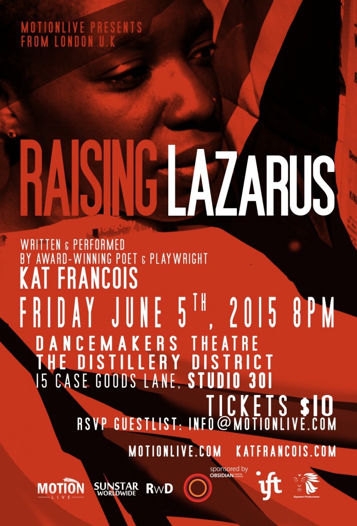 RAISING LAZARUS e-flyer